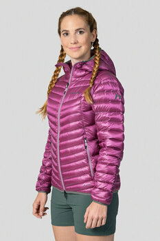 Outdoorová bunda Hannah Ary Lady Jacket Fuchsia Stripe 40 Outdoorová bunda - 6
