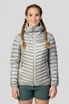 Outdoorová bunda Hannah Ary Lady Jacket Light Gray Stripe 36 Outdoorová bunda - 4