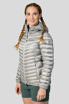 Outdoorová bunda Hannah Ary Lady Jacket Light Gray Stripe 36 Outdoorová bunda - 6