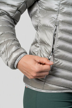 Outdoorová bunda Hannah Ary Lady Jacket Light Gray Stripe 36 Outdoorová bunda - 8