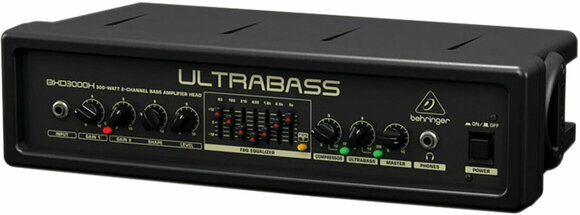 Solid State basförstärkarhuvuden Behringer BXD3000H Ultrabass - 3