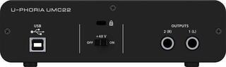 USB-audio-interface - geluidskaart Behringer UMC22 U-Phoria USB-audio-interface - geluidskaart - 2