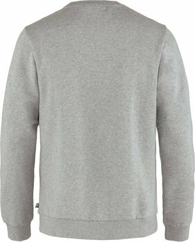 Pulóver Fjällräven Logo Sweater M Grey/Melange L Pulóver - 2