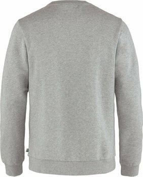 Sudadera con capucha para exteriores Fjällräven Logo Sweater M Grey/Melange M Sudadera con capucha para exteriores - 2