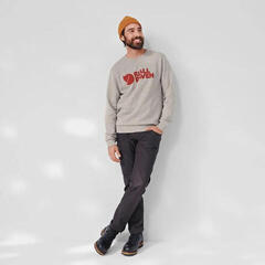 Outdoorová mikina Fjällräven Logo Sweater M Grey/Melange S Outdoorová mikina - 2