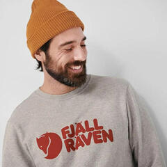 Outdoorová mikina Fjällräven Logo Sweater M Grey/Melange S Outdoorová mikina - 3