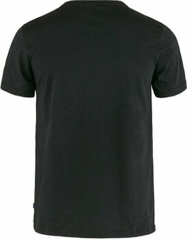 Udendørs T-shirt Fjällräven Logo T-Shirt M Black M T-shirt - 2