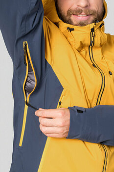 Outdorová bunda Hannah Mirage Man Jacket Golden Yellow/Reflecting Pond XL Outdorová bunda - 9