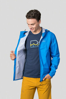 Outdoor Jacke Hannah Skylark Man Jacket Brilliant Blue L Outdoor Jacke - 6