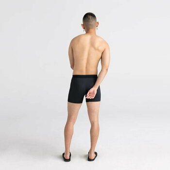 Fitness Underwear SAXX Quest Boxer Brief Black II XL Fitness Underwear - 4