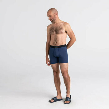 Aktivno spodnje perilo SAXX Quest Boxer Brief Midnight Blue II L Aktivno spodnje perilo - 3