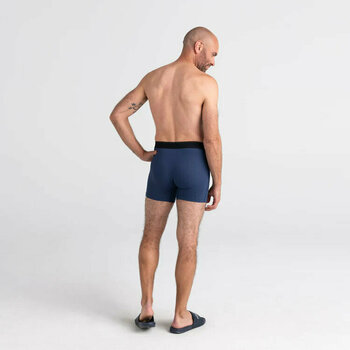 Fitness Underwear SAXX Quest Boxer Brief Midnight Blue II S Fitness Underwear - 4