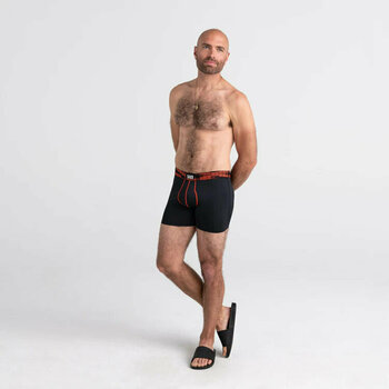Fitness Underwear SAXX Sport Mesh 2-Pack Boxer Brief Black Digi Dna/Graphite XL Fitness Underwear - 2