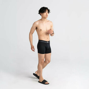 Fitness Underwear SAXX Sport Mesh Boxer Brief Black L Fitness Underwear - 3