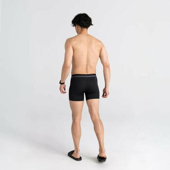 Fitness spodní prádlo SAXX Sport Mesh Boxer Brief Black M Fitness spodní prádlo - 4