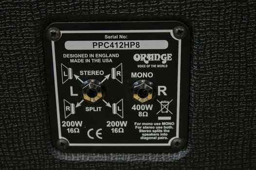 Gitarren-Lautsprecher Orange PPC412HP8 Black - 2