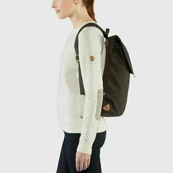 Lifestyle Backpack / Bag Fjällräven Norrvåge Foldsack Foldsack Grey 16 L Backpack - 8