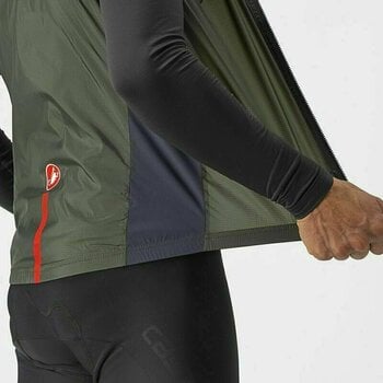Cycling Jacket, Vest Castelli Squadra Stretch Vest Military Green/Dark Gray S Vest - 3