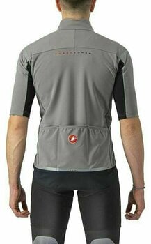 Cycling Jacket, Vest Castelli Gabba RoS 2 Nickel Gray/Travertine Gray 3XL Jersey - 2
