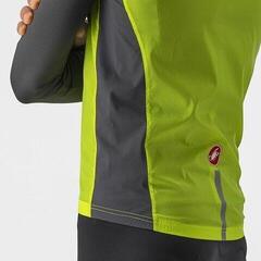 Cycling Jacket, Vest Castelli Squadra Stretch Electric Lime/Dark Gray - 2