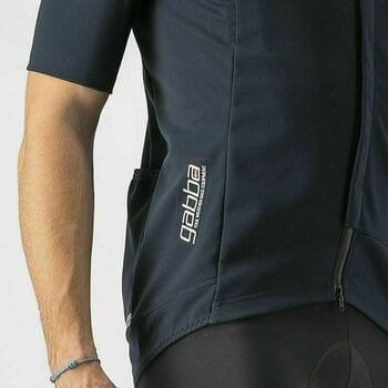 Cycling Jacket, Vest Castelli Gabba RoS 2 Light Black/Black Reflex S Jersey - 4