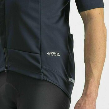 Cycling Jacket, Vest Castelli Gabba RoS 2 Light Black/Black Reflex S Jersey - 5