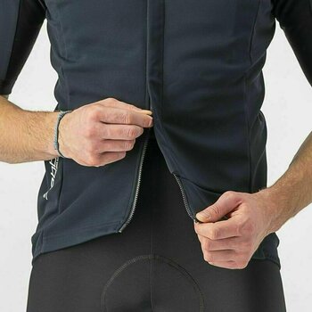 Cycling Jacket, Vest Castelli Gabba RoS 2 Light Black/Black Reflex S Jersey - 6