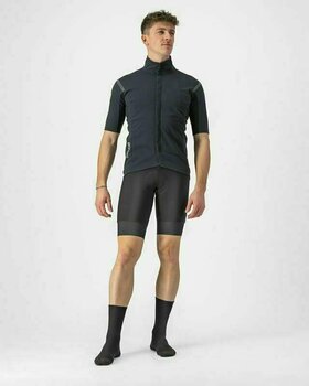 Cycling Jacket, Vest Castelli Gabba RoS 2 Light Black/Black Reflex S Jersey - 8