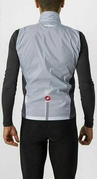 Casaco de ciclismo, colete Castelli Squadra Stretch Vest Silver Gray/Dark Gray S Colete - 2