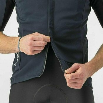Cycling Jacket, Vest Castelli Gabba RoS 2 Light Black/Black Reflex L Jersey - 6