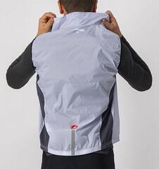 Cycling Jacket, Vest Castelli Squadra Stretch Silver Gray/Dark Gray - 2