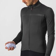 Cycling Jacket, Vest Castelli Squadra Stretch Silver Gray/Dark Gray - 5