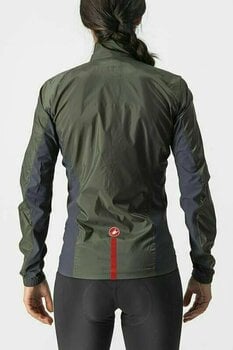 Veste de cyclisme, gilet Castelli Squadra Stretch W Jacket Military Green/Dark Gray XL Veste - 2