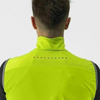 Fahrrad Jacke, Weste Castelli Perfetto RoS 2 Weste Electric Lime 3XL - 6