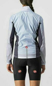 Cycling Jacket, Vest Castelli Squadra Stretch W Jacket Silver Gray/Dark Gray L Jacket - 2