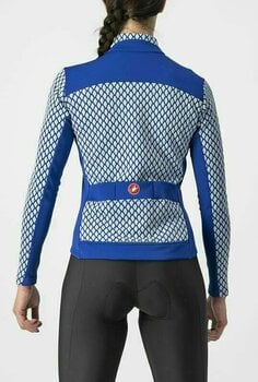 Cyklo-Bunda, vesta Castelli Sfida 2 Jersey FZ Sodalite Blue/Sterling Blue XS Dres - 2