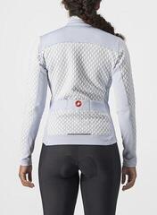Fietsshirt Castelli Sfida 2 FZ Silver Gray/White - 1