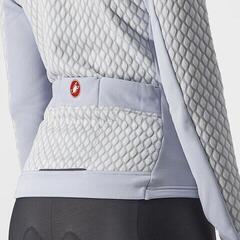 Fietsshirt Castelli Sfida 2 FZ Silver Gray/White - 2