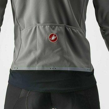Fahrrad Jacke, Weste Castelli Perfetto RoS 2 Jacket Nickel Gray/Travertine Gray M Jacke - 3