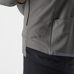 Fahrrad Jacke, Weste Castelli Perfetto RoS 2 Nickel Gray/Travertine Gray - 5