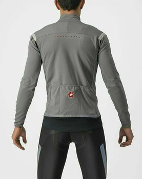 Biciklistička jakna, prsluk Castelli Perfetto RoS 2 Jacket Nickel Gray/Travertine Gray 3XL Jakna - 2