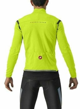Biciklistička jakna, prsluk Castelli Perfetto RoS 2 Jacket Electric Lime/Dark Gray S Jakna - 2