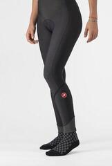 Nadrág kerékpározáshoz Castelli Velocissima DT Bibtight Black/Black Reflex XL Nadrág kerékpározáshoz - 4