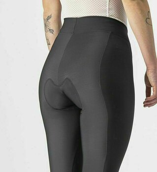 Kolesarske hlače Castelli Velocissima Thermal Tight Black/Black Reflex XS Kolesarske hlače - 3