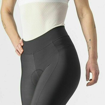 Kolesarske hlače Castelli Velocissima Thermal Tight Black/Black Reflex XS Kolesarske hlače - 6
