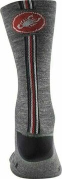 Kolesarske nogavice Castelli Racing Stripe 18 Sock Dark Gray S/M Kolesarske nogavice - 2