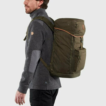Outdoor Backpack Fjällräven Singi Stubben Dark Olive Outdoor Backpack - 10