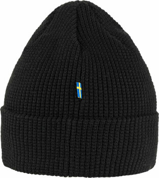 Lyžiarska čiapka Fjällräven Tab Hat Black Lyžiarska čiapka - 3