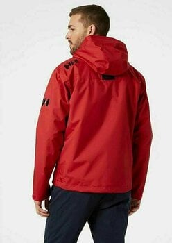 Giacca Helly Hansen Men's Crew Hooded Midlayer Giacca Red XS - 5