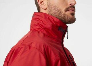 Jacket Helly Hansen Men's Crew Hooded Midlayer Sailing Red - 3